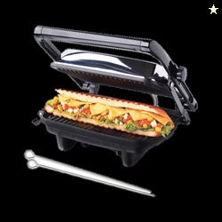 Hamilton Beach by Hamilton Beach 25460-IN Grill Sandwich Maker Black &