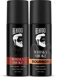 BEARDO Whisky Smoke & Bourbon Body Spray | Long Lasting Deo Sprays Com
