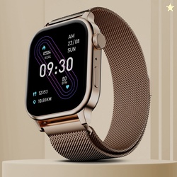 Fire-Boltt Rise Luxe 2026 BT Calling 47mm (1.85), Metal Body & Rotatin