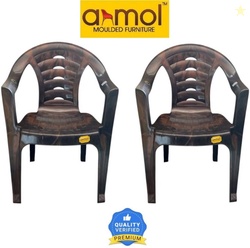 Anmol PANTHER W.BROWN Plastic Outdoor Chair Price in India - Buy Anmol