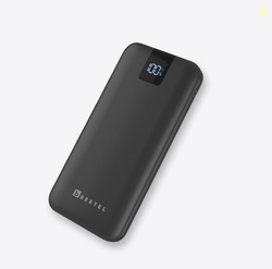 Beetel 10000 mAh 22.5 W Slim Power Bank Black, Lithium Polymer, Fast C