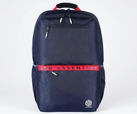 LOGI-Q 27L Medium Water Resistant 5 Compartment Laptop Backpack/Backpa