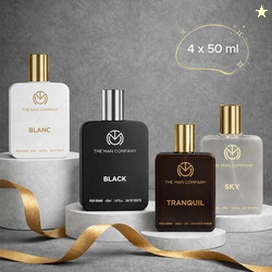 THE MAN COMPANY Perfume Gift Set - Timeless Fragrances | Luxury Long-L