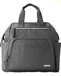 Skip Hop Mainframe Wide Open Diaper Backpack, Black