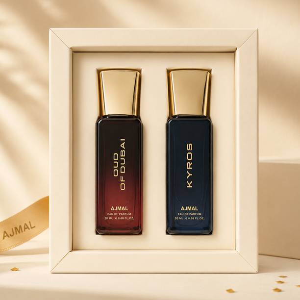 Ajmal Oud of Dubai & Kyros Luxury Perfume Gift Set Oud Woody Musk Prem