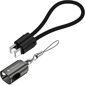 Zebronics Wattz 60CC4 Type-C to Type-C Braided Cable, PD 60W, Upto 480