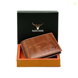 Leather Wallet for Men I Handcrafted I Credit/Debit Card Slots I 2 Cur