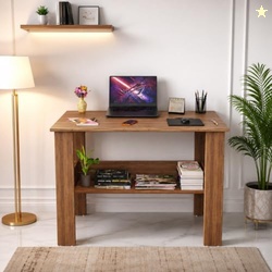 Spyder Craft Modern Specio Engineered Wood Study Table with Storage Sh