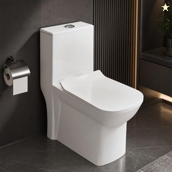 Plantex Ceramic Single Suite Commode/Western Toilet/Water Closet/Commo
