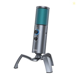 uhuru Multipattern USB Podcast Microphone with 2 Pickup Patterns, 0-La