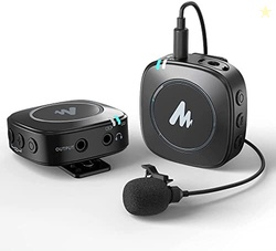MAONO WM820 Wireless Collar Mic for YouTubers Vlog, Video Recording, I