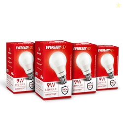 EVEREADY 9W LED Bulb, Cool Day Light (6500K), B22 Base | Energy-Effici