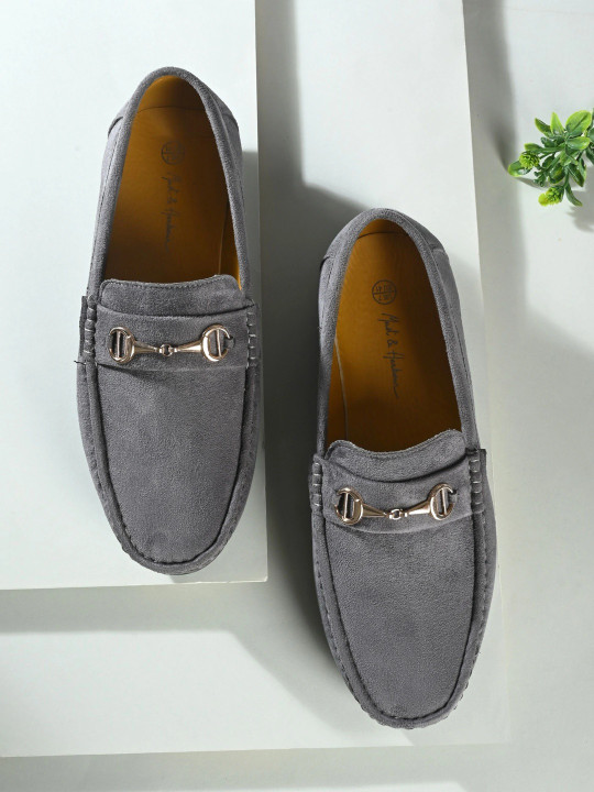 Mast & Harbour Men Suede Driving Shoes