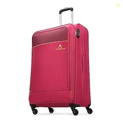 Aristocrat Polyester Oasis Plus Large Size Soft Check in Spinner Lugga