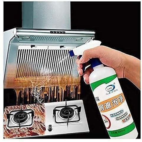 Kitchen Cleaner Spray for Oil & Grease Stain Removal, 500 ml Trigger D
