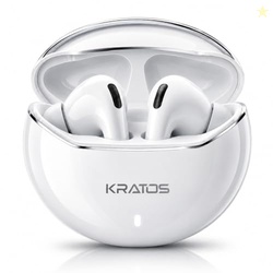 Kratos TW02 Ear Buds Wireless with 60H Playtime Noise Isolation & Clea