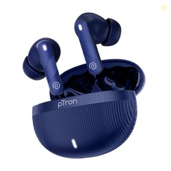 pTron Bassbuds Fury in-Ear TWS Earbuds with 13mm Drivers, 50Hrs Playti