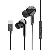 Flix(Beetel) Tone E50 in Ear 1.2 Meter Wired Headphones with Mic, Type