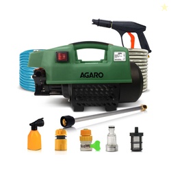 AGARO Supreme 1800 Watt, 120 Bar, 6.5L/Min Flow Rate, 4 Mtr Outle...mo