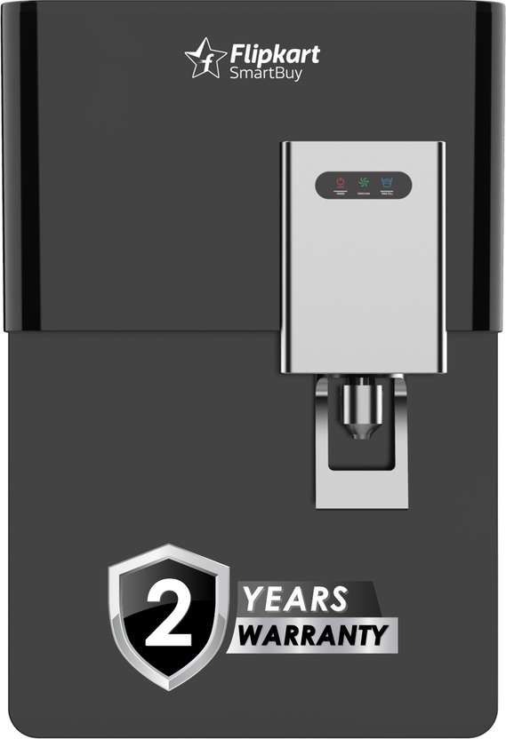 Flipkart SmartBuy PureAura |Needs No Service for 2 Years | 9 L RO...mo