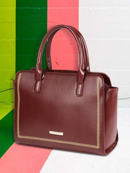 Caprese Solid Handheld Bag