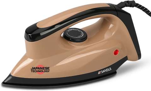 Sansui Bigsole 1000 W Dry Iron (Black, Brown)