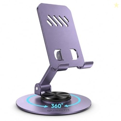 Amkette Ergo 360 Alloy Mobile Stand for Desk, Foldable Design with Sta