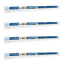 Philips Compact 4ft 20-watt LED Tubelight | 3 Colors in 1 LED Batten |