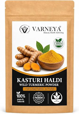Naturals Kasturi Haldi Powder 100g| Wild Turmeric (Curcuma Aromatica)