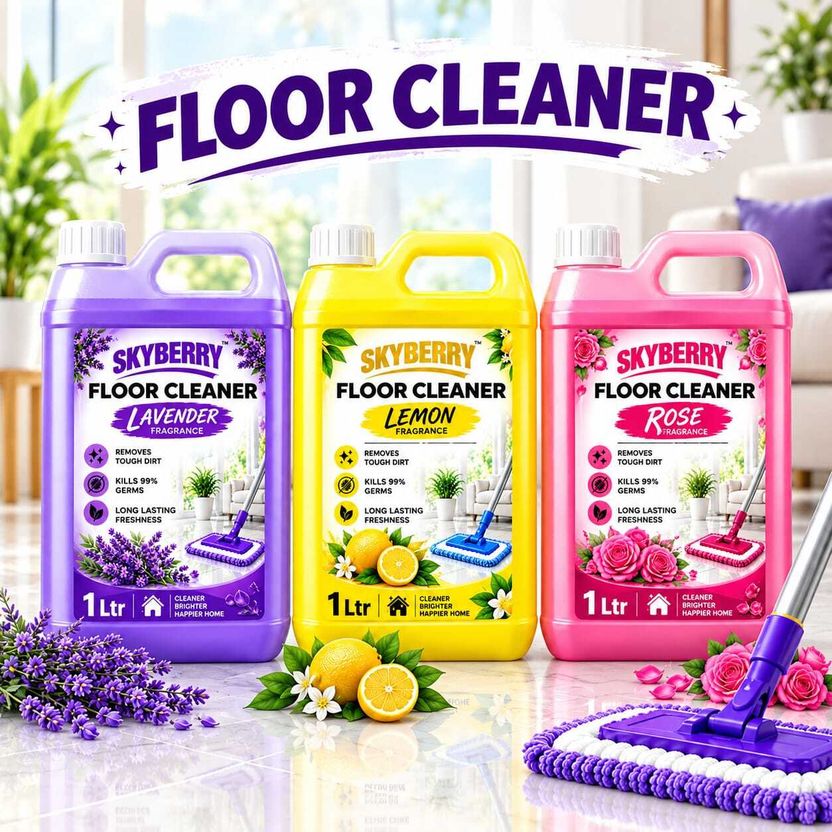 skyberry Powerful Floor Cleaner Liquid | Removes Tough Dirt & Stains m