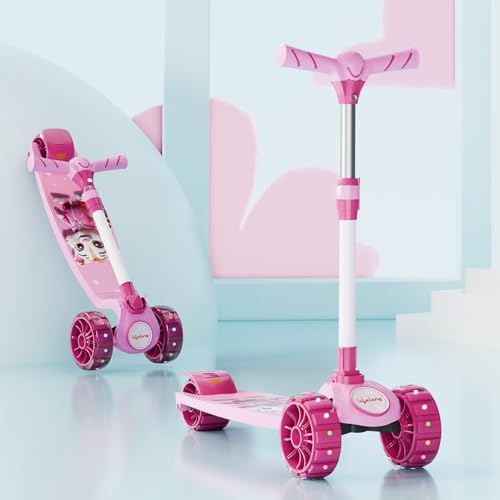 Lifelong Scooter for Kids 3+ Years - Foldable Kids with PVC Wheels & A