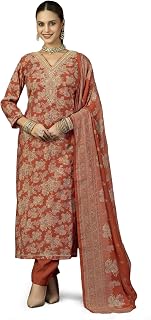 Women's Unstitched Salwar Suit Dress Material With Dupatta