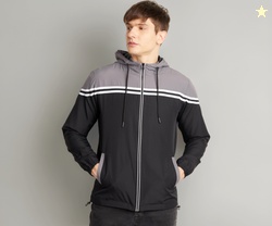 Amazon Brand - Symbol Polyester Men's Solid Jacket (Aw20-Lw-Hs-07_Lt.G