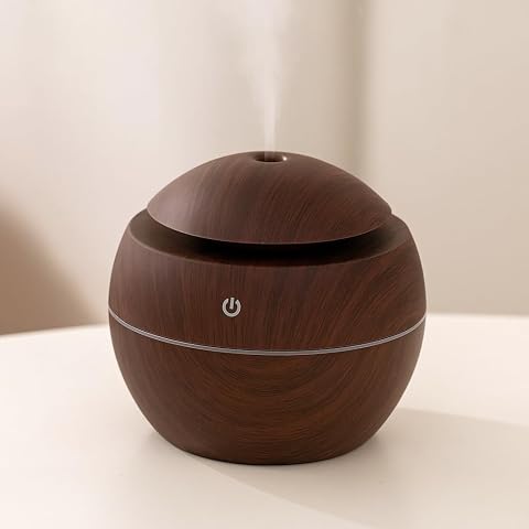 Desidiya Wooden Style Cool Mist Humidifiers Essential Oil Diffuser Aro