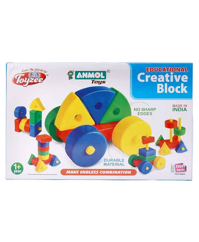 Negi Creative Blocks Colourful Set for Kids