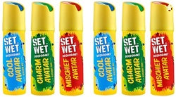 SET WET Deodorant Spray Perfume Cool, Charm & Mischief Avatar for men,