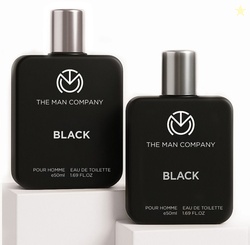 THE MAN COMPANY Black EDT Perfume For Men (Pack of 2, 50ml each) Long