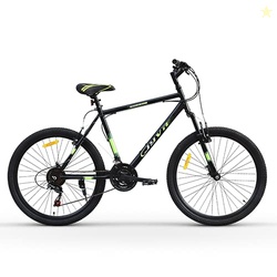 Carbon Steel Youth Mountain Bike for Unisex, 26T, 21 Speed, 26 Inch, 1