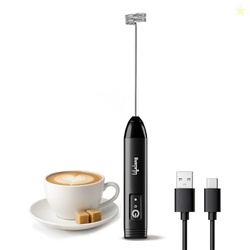 Lifelong Rechargeable Milk Frother and Beater with USB Type-C | Double