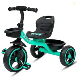 Amazon Brand - Symactive Tricycle for Kids | Plug N Play | Baby Cycle