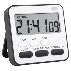 AERYS Digital Kitchen Timer & Stopwatch - Large Digit Countdown, Loud