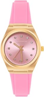 3 Hands Pink Dial Round Sunray Analog Watch for Women - FCS07P