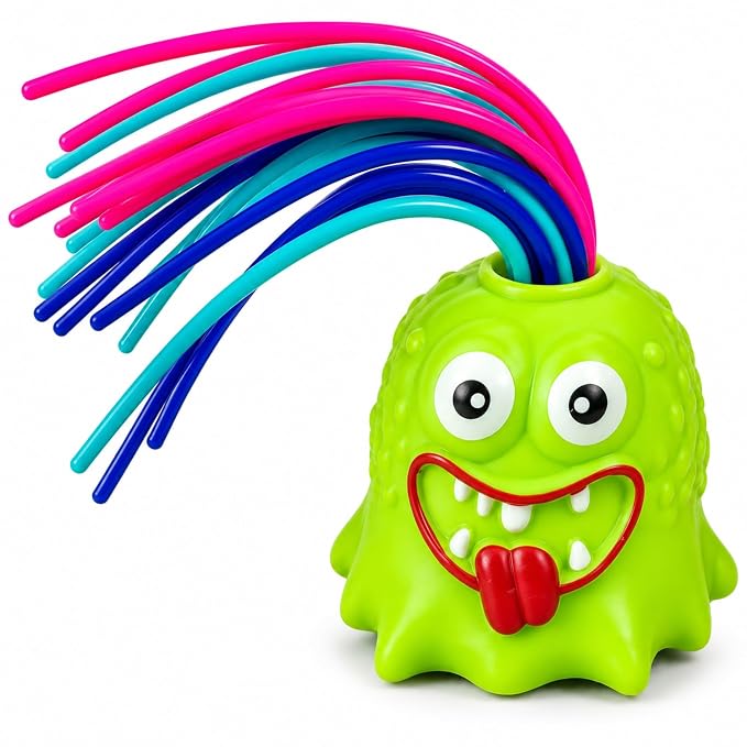 Screaming Monster Toy Hair Pull Sound Fidget Kids Novelty Play Piece E