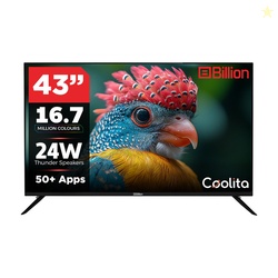 Billion 109 cm (43 inch) Full HD LED Smart Coolita TV 43FHDCDBEE5B