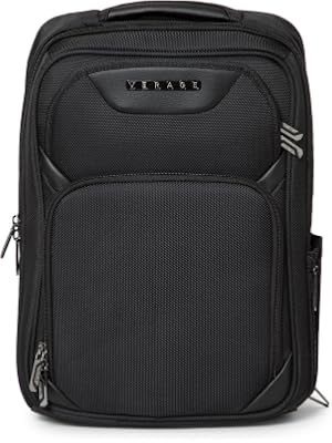 Verage Luxe Chicago Travel Laptop Backpack  Ergonomic, Laptop Compartm