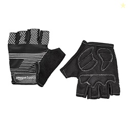 AmazonBasics Glove with Reflective Band for Cycling, Riding and Gym, H