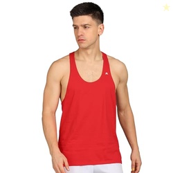 KV-01 Tank Top Gym Vest Stringer 100% Cotton (Imported)