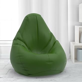 BeanHouse Bean Bag Chair Cover | Size: 1XL | Color: Mehendi | Without