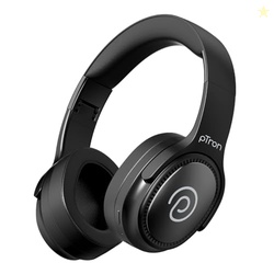pTron Studio Pro w/ 65Hrs Playtime, Wireless Over Ear Headphones with