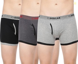 dollar bigboss pack of 3 combed cotton contoured pouch support solid m